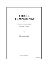 Three Temperings Guitar and Fretted sheet music cover